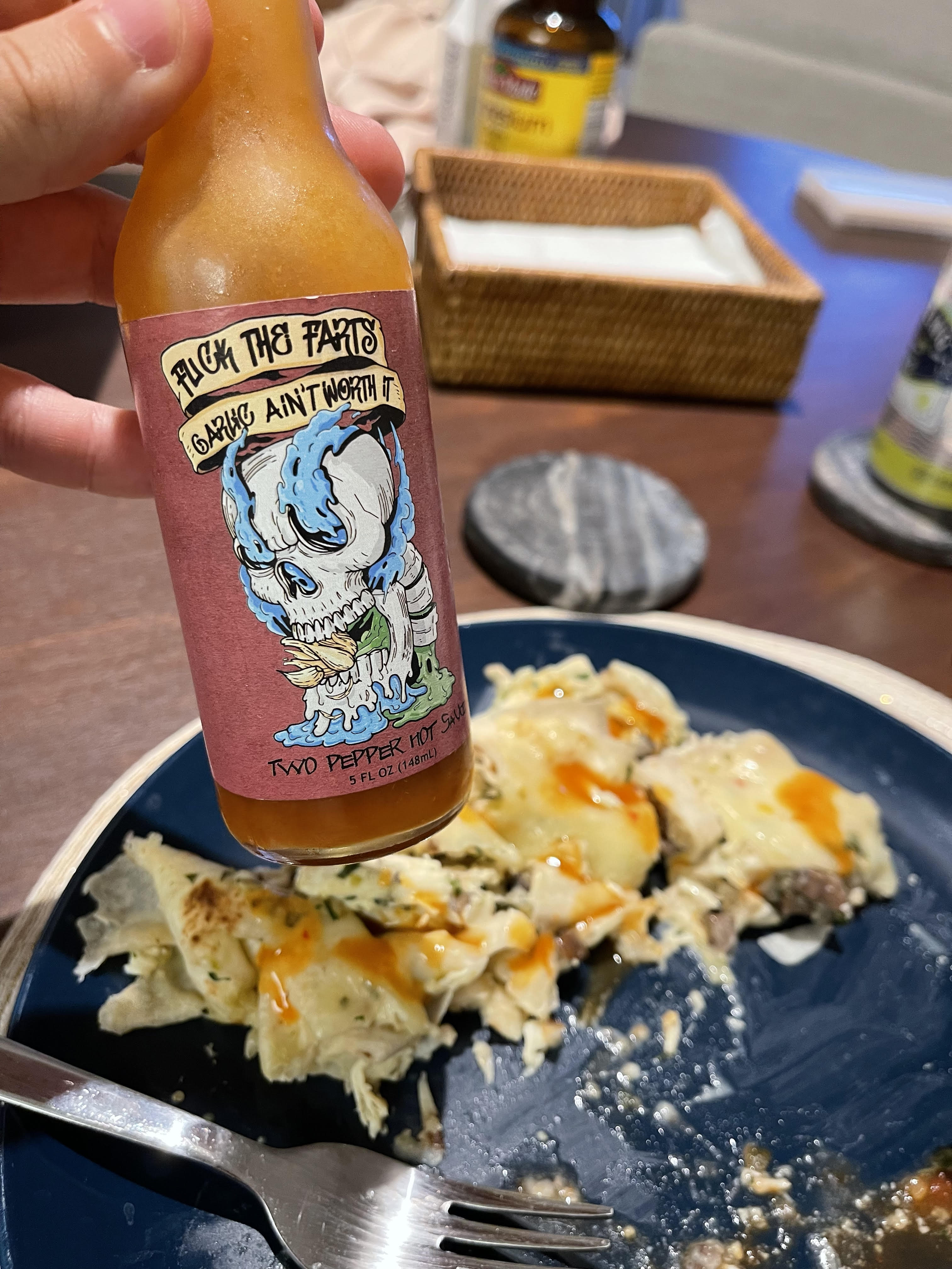 Low Fodmaps Hot Sauce with no onion no garlic. AdiosGarlic